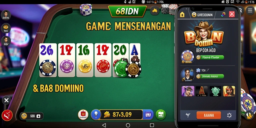 Tangkapan layar gameplay menarik dari 68IDN.