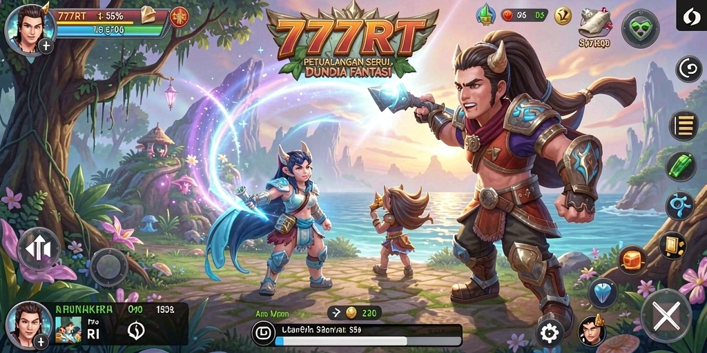 Gameplay menegangkan dengan petualangan menantang di 777RT.