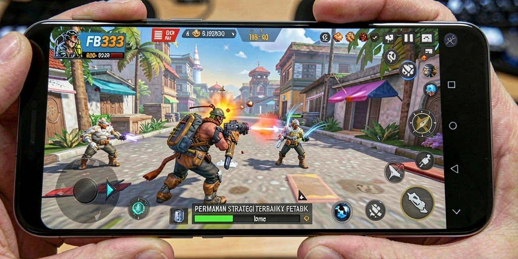 Tampilan gameplay FB333 dengan taktik yang mendebarkan dan aksi intens.