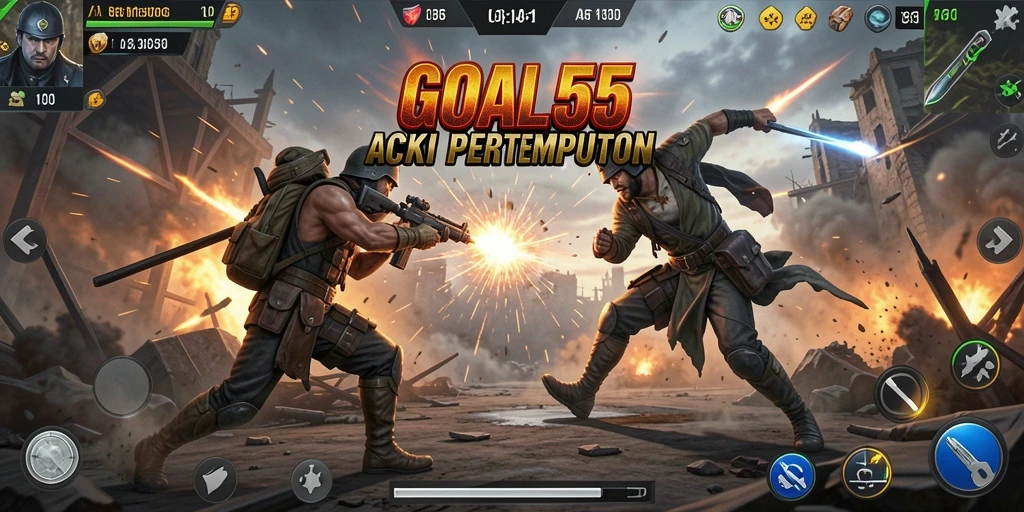 Tangkap aksi seru dari gameplay menegangkan GOAL55.