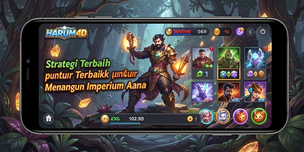 Tampilan gameplay seru dalam game strategi HARUM4D.