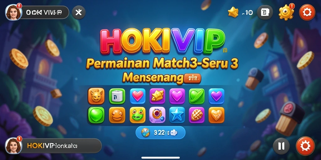 Gameplay seru HOKIVIP yang menantang dan menyenangkan.