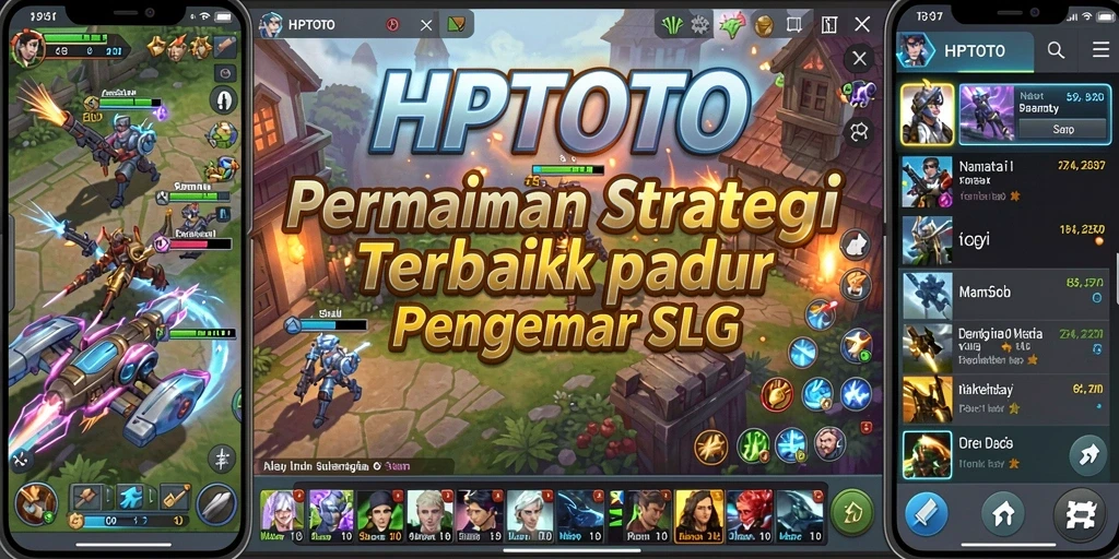 Tampilan gameplay HPTOTO dengan pertarungan strategis yang mendebarkan.
