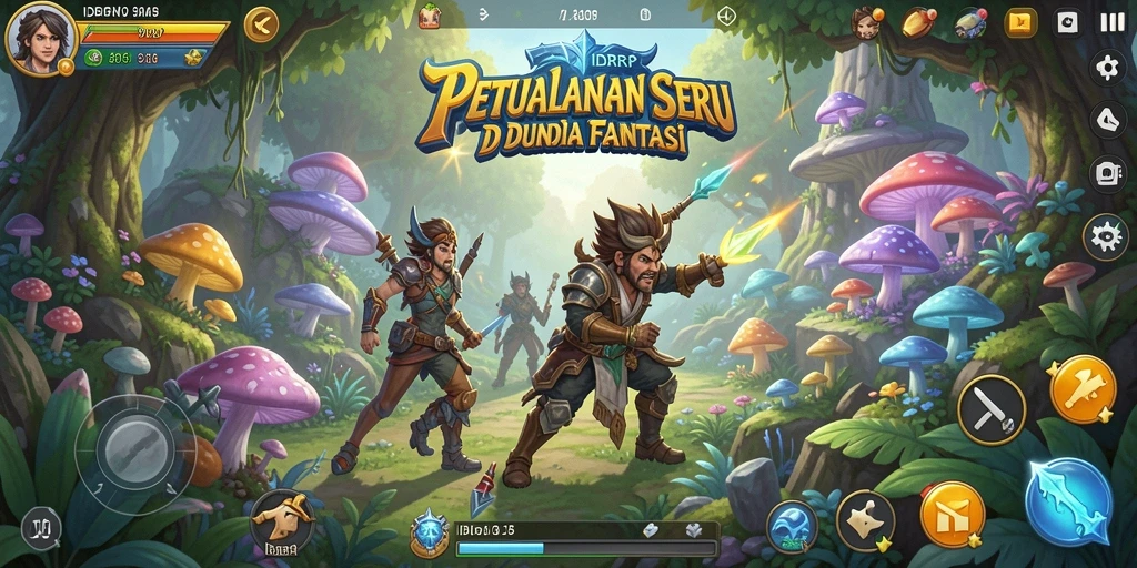 Screenshot IDRRP menampilkan gameplay yang mendebarkan dan penuh aksi.