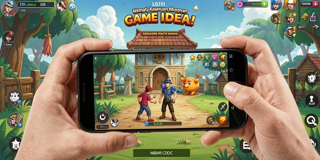 Tangkapan layar utama <strong>LG111</strong> menampilkan gameplay yang mengasyikkan dan interaktif.