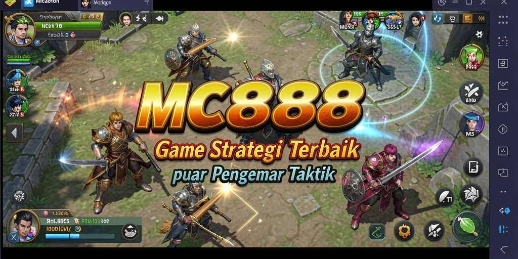 Tangkapan layar gameplay MC888 yang menampilkan aksi strategi mendebarkan.