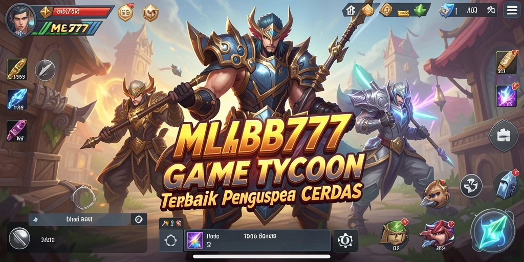 Tampilan gameplay MLBB777 yang menegangkan dan menarik.