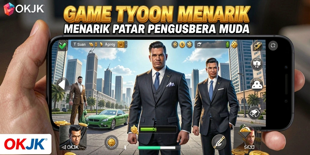 Tampilan gameplay OKJK yang seru dan interaktif.