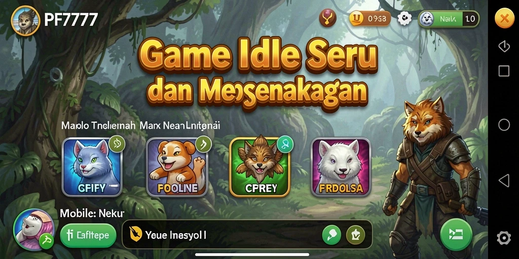 Tangkap momen menyenangkan dalam gameplay PF777 yang menarik.