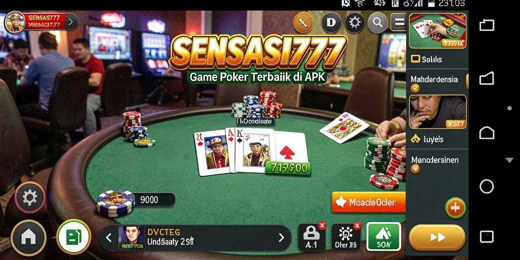 Tampilan gameplay SENSASI777 yang menegangkan dan seru.