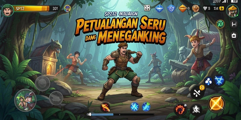 Tampilan gameplay SP212 yang menegangkan dan mendebarkan.