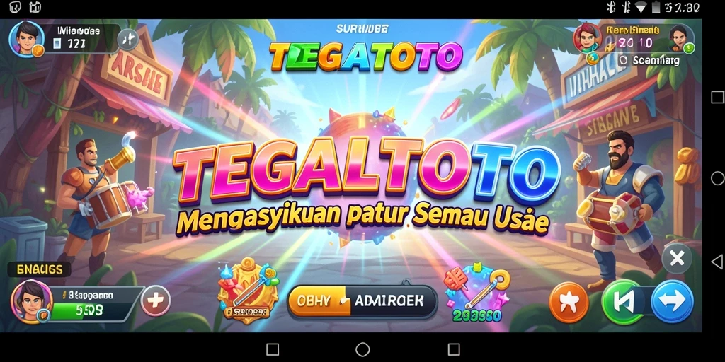 Tampilan gameplay TEGALTOTO yang menarik dan penuh aksi.
