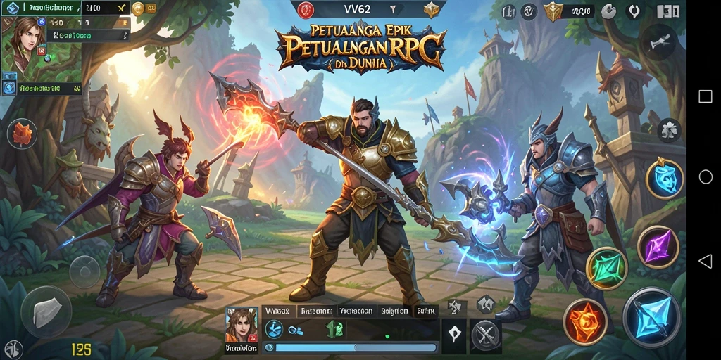 Tampilan gameplay mendebarkan dengan pertempuran epik di VV62.