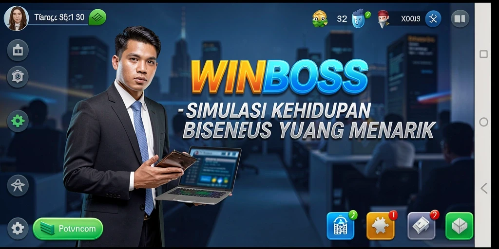 Tampilan gameplay WINBOSS yang memukau dan interaktif